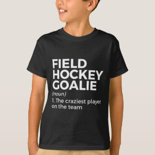 Camiseta Definição engraçada de goleiro de hóquei de campo