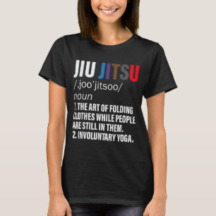 Camiseta Definição Engraçada de Jiu Jitsu BJJ ou MMA