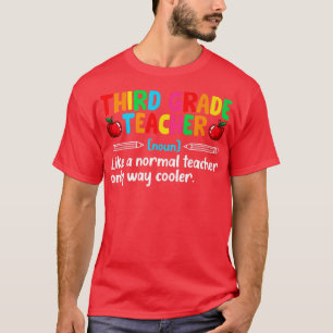 Camiseta Definição Engraçada de Professores do 3º Grau da E