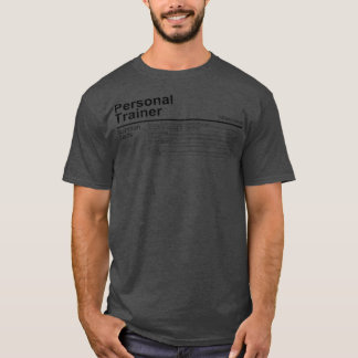 Camiseta Definição Engraçada De Treinador Pessoal Gym