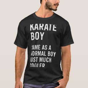 Camiseta Definição Engraçada do Karate Boy