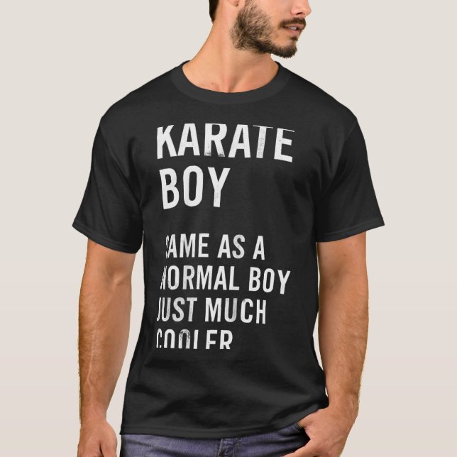 Camiseta Definição Engraçada do Karate Boy (Frente)