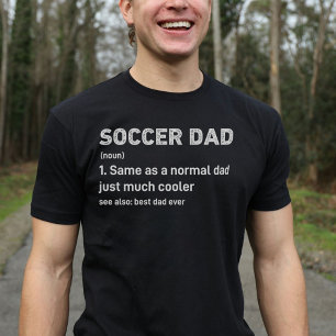 Camiseta Definição Engraçada do Pai de futebol
