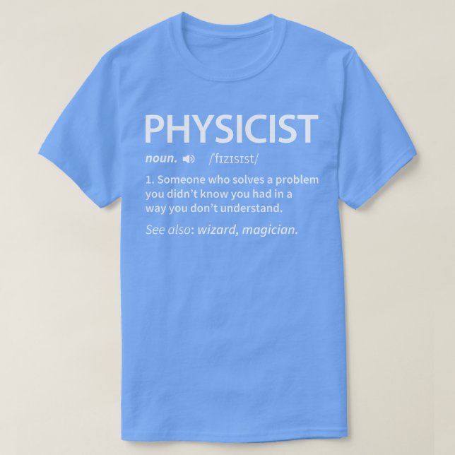 Camiseta Definição Física (Frente do Design)