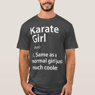 Camiseta Definição Karate Girl