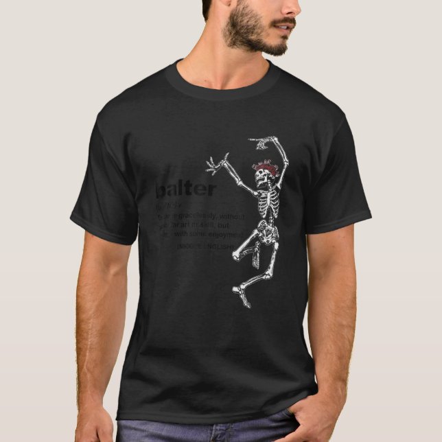 Camiseta Definição Mais Equilibrada Para Dança Sem Arte (Frente)