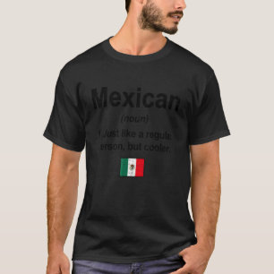 Camiseta Definição Mexicana Bandeira do México Orgulho Mexi