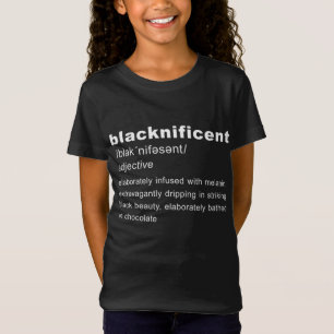 Camiseta Definição Negra Histórica Negra Mês