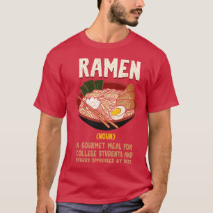 Camiseta Definição Ramen Noodles
