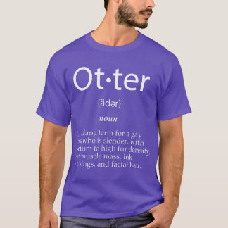 Camiseta Definição Seca Engraçada Gay Gift Gift Gift Para L
