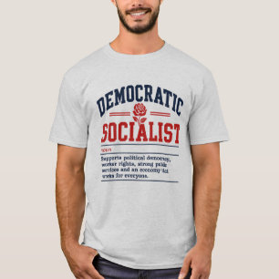 Camiseta Definição Socialista Democrática