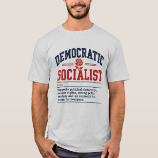 Camiseta Definição Socialista Democrática