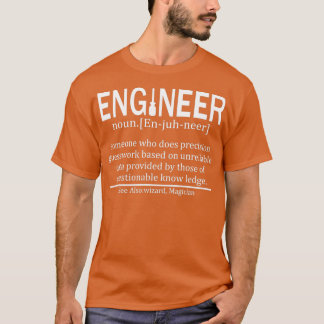 Camiseta Definido pelo engenheiro 1