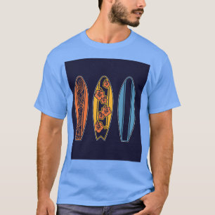 Camiseta Definir a surfe de design de surf de pranchas