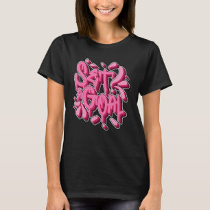 Camiseta Definir um Inspirativo de Manifestação de Afirmaçã