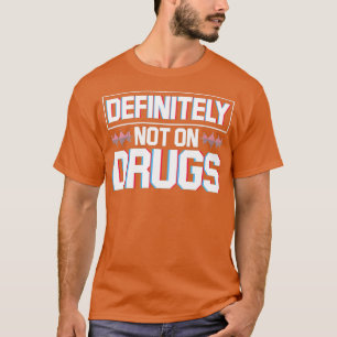 Camiseta Definitivamente Não Em Drogas Rave Eletro Techno