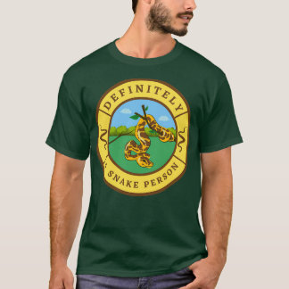 Camiseta Definitivamente um design alternativo cobra
