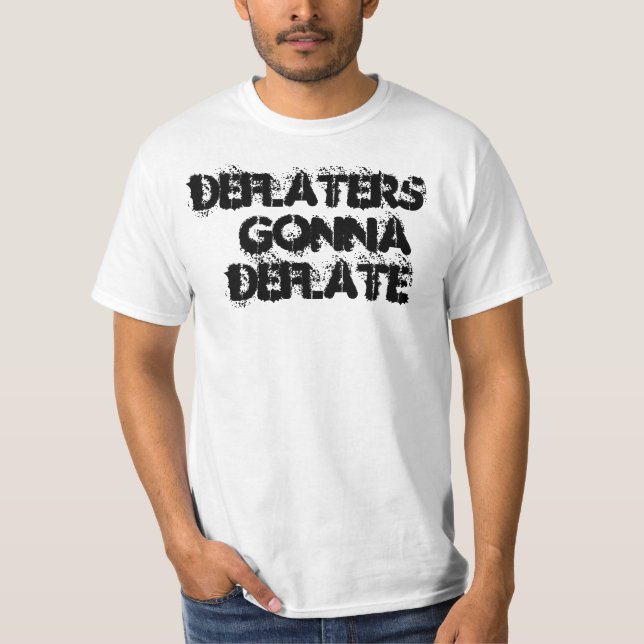 Camiseta Deflaters que vai desinflar (Frente)