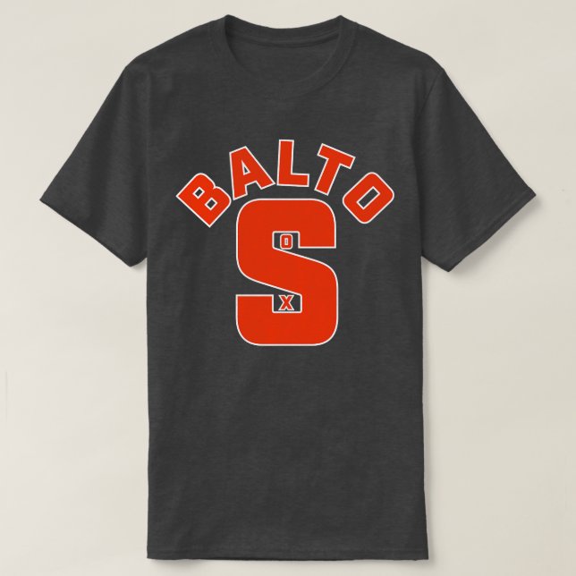 Camiseta Defunct Baltimore Black Sox Negro League Baseball (Frente do Design)