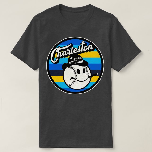 Camiseta Defunct Charleston Charlies Baseball Team (Frente do Design)