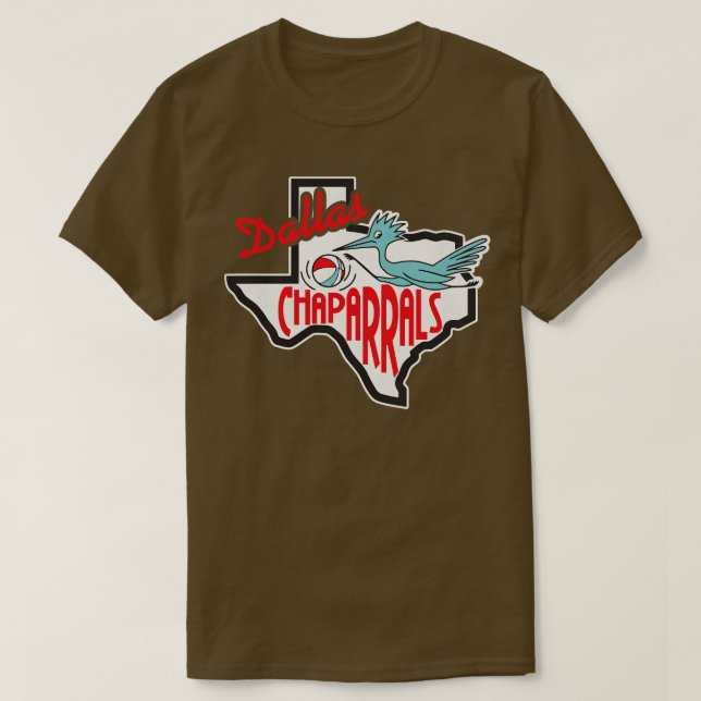 Camiseta Defunct Dallas Chaparrals Basball (Frente do Design)