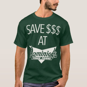 Camiseta Defunct Dominicks Chicago Supermarket Grocery Stor