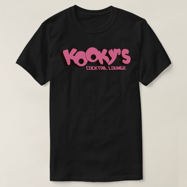 Camiseta Defunct Kookys 60s 70s Lésbica NYC (Frente do Design)