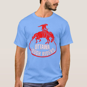 Camiseta Defunct Rough Riders Canadense 1978