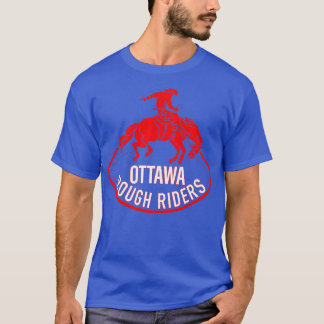 Camiseta Defunct Rough Riders Canadense 1978