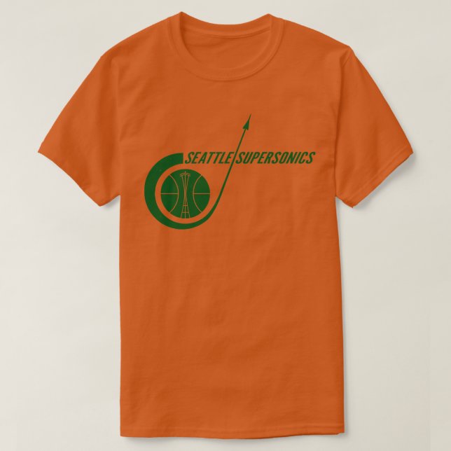 Camiseta Defunct Seattle Basball (Frente do Design)