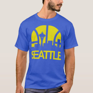 Camiseta Defunct Seattle Supersonics Skyline