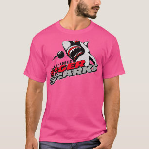 Camiseta Defunct Tallahassee Tiger Sharks ECHL Hockey 1995