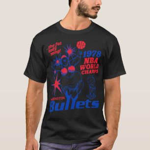 Camiseta Defunct Washington Bullets 1978 World Champs Long