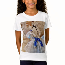 Degas Dancer com T-Shirt Azul