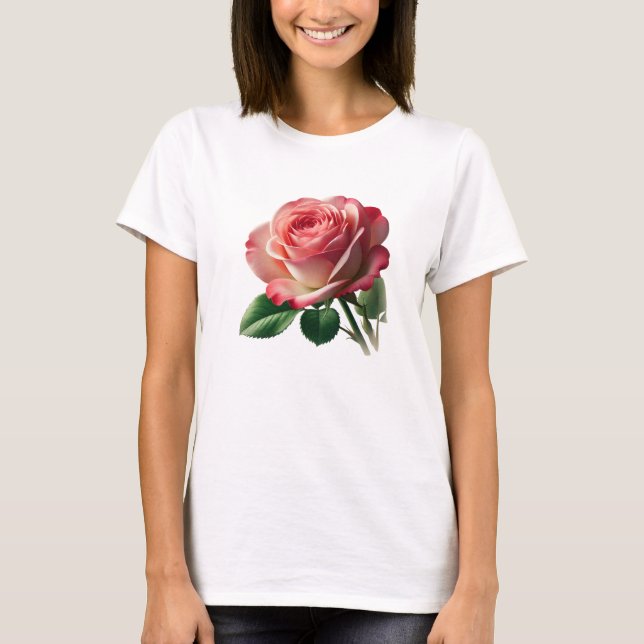 Camiseta degiene rosa (Frente)