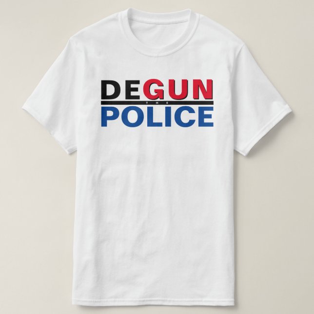 CAMISETA DEGUN A POLÍCIA (Frente do Design)