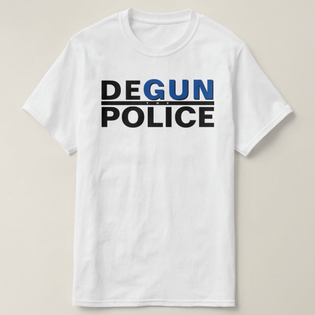 CAMISETA DEGUN A POLÍCIA (Frente do Design)
