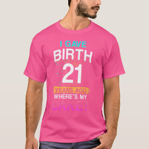 Camiseta Dei à luz há 21 anos 16º Aniversário