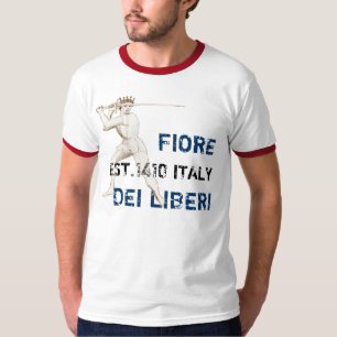 CAMISETA DEI LIBERI, FIORE, EST.1409 ITALIA