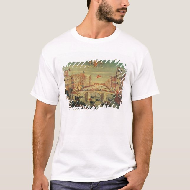 Camiseta Dei Pisani do IL Gioco del Ponte (Frente)