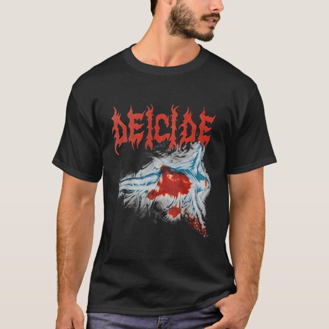 Camiseta Deicídio Uma Vez Na Cruz (Frente)