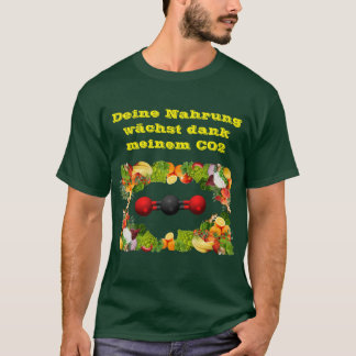 Camiseta Deine Nahrung lebt dank meinem CO2