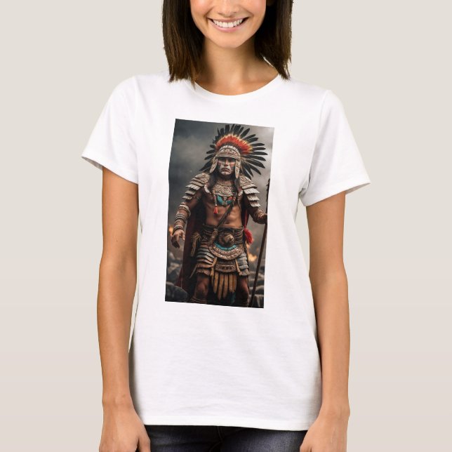 Camiseta Deity Huitzilopochtli - Mitologia Asteca Mexicana (Frente)