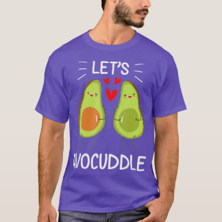 Camiseta Deixa Avocuddle Clothing Vegan Lover Avocado Valen
