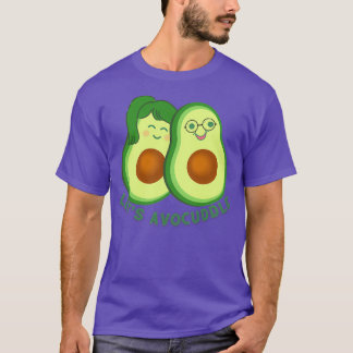 Camiseta Deixa Avocuddle feliz Avocado Avocado apaixonado