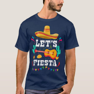 Camiseta Deixa Fiesta Engraçada Avocado Taco Cinco De Mayo 