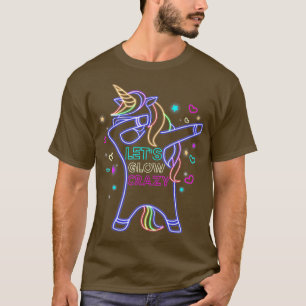 Camiseta Deixa-me brilhar, abbing, Unicórn, anos 80, retro