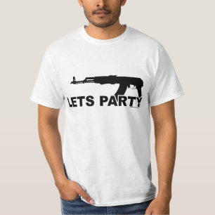 Camiseta Deixa o partido AK47 enegrecer