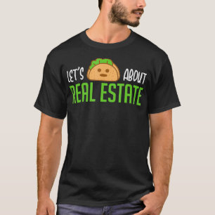 Camiseta Deixa O Taco Sobre Imóveis Eu Engraçado Imobiliz
