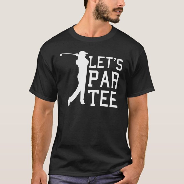Camiseta Deixa Par A Citação De Golfe (Frente)